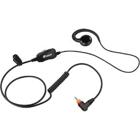 BSE12-M12 C-Shape Swivel Style Earpiece Headset Compatible with Motorola Two-Way Radios SL7550e SL7580 SL300 SL3500e SL4000 SL8550e SL1K TLK100 DLR110 Curve