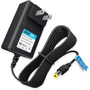 محول تيار متردد 12 فولت من PwrON متوافق مع مشغل أقراص DVD من سلسلة Sony BDP-BX BDP-S BDP-BX120 BDP-BX520 BDP-BX350 BDP-BX670 BDP-S1200 BDP-S1700 BDP-S3700 BDP-S3200 BDP-S6700، PN: ايه سي-M1208UC