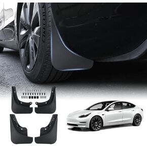 Compatible with Mud Flaps Kit 2021 2022 2023 2024 Volkswagen ID.4 VW ID4 Splash Guards Fender Accessories Front and Rear Set 4Pcs