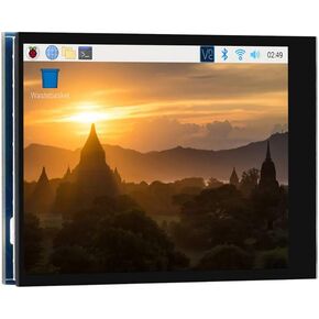 Waveshare 2.8inch Capacitive Touch Screen LCD DPI Display for Raspberry Pi, 480×640, IPS Wide Viewing Angle, Fully Laminated Toughened Glass Cover