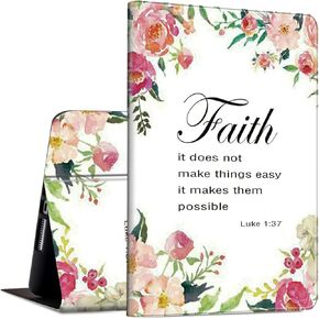 for All-New Fire HD 10 Tablet Case (13th Generation, 2023 Release Only) 10.1" PU Leather Slim Adjustable Stand Smart Cover with Auto Wake/Sleep for Fire Tablet 10 2023,Flower Moon Star