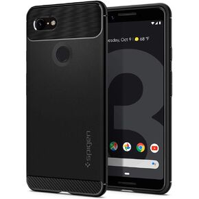 Spigen Rugged Armor Designed for Google Pixel 3 Case (2018) - Black