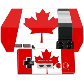 MightySkins Skin Compatible with Nintendo NES Classic Edition wrap Cover Sticker Skins Canadian Flag