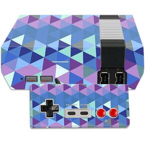 MightySkins Skin Compatible with Nintendo NES Classic Edition wrap Cover Sticker Skins Purple Kaleidoscope
