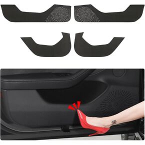 Car Door Anti Kick Pad for 2024 2025 Tesla Model 3 Accessories Protector Mat Dirty Collision Stickers Interior