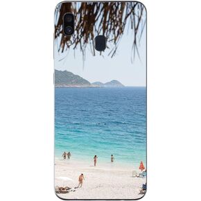 MightySkins Skin for Samsung Galaxy A20 / A30 - Space Cell | Protective, Durable, and Unique Vinyl Decal wrap Cover | Easy to Apply, Remove, and Change Styles | Made in The USA