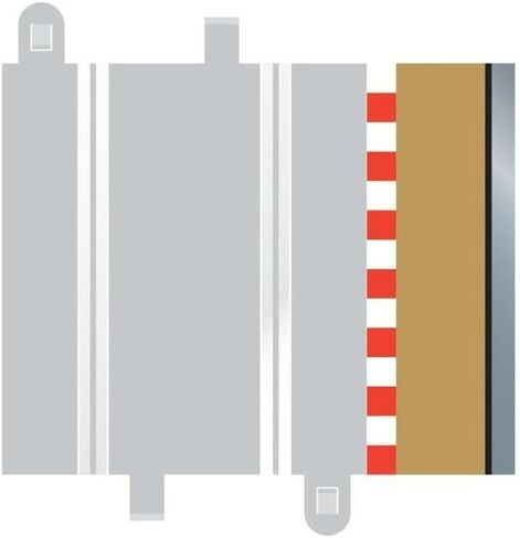 Scalextric C8228 حدود نصف القطر الخارجي تان - 45 درجة، كبير in Kuwait