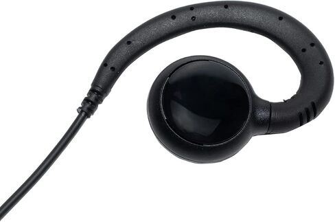 Earpiece for Motorola CLP1010 CLP1040 CLP1060 Walkie Talkie 2 Way Radio with CLP Single Pin C Ring Headset and PTT Mic, Replace for HKLN4455 HKLN4487 HKLN4603 (1 Pack) in Saudi Arabia