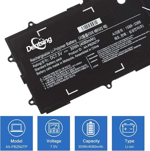 بطارية Dentsing AA-PBZN2TP لجهاز Samsung Chromebook 303C XE303C12 Chromebook XE303C، XE500T، XE500C، XE503C Xe303c12 Xe303c12-a01us 905s3g 910s3g 915s3g Ba43-00355a الكمبيوتر المحمول in Saudi Arabia