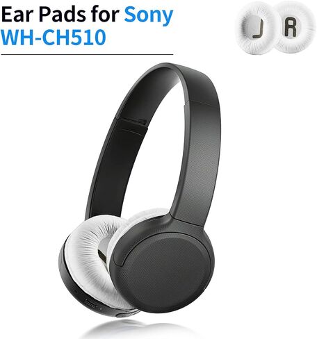 وسائد أذن بديلة متوافقة مع أغطية الأذن اللاسلكية لسماعات الرأس Sony WH-CH510 (أبيض) in Saudi Arabia