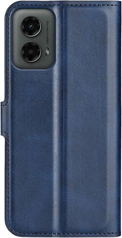 Flip Case for Moto G 5G 2024 Wallet PU Leather Magnetic Protective Cellphone Case for Motorola Moto G 5G 2024 Folio Book Cover with Stand (Blue) in Kuwait