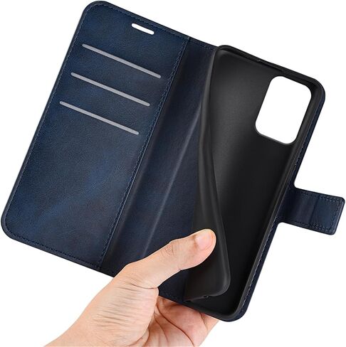 Flip Case for Moto G 5G 2024 Wallet PU Leather Magnetic Protective Cellphone Case for Motorola Moto G 5G 2024 Folio Book Cover with Stand (Blue) in Kuwait