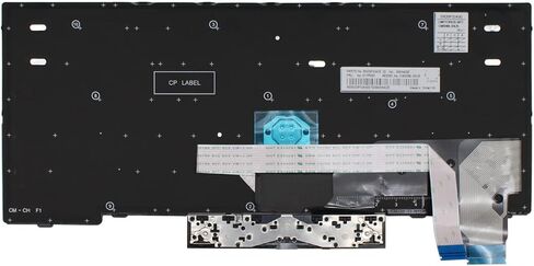 Replacement Laptop Keyboard for Lenovo ThinkPad X280 X390 X395 L13, X13 Gen 1, Yoga L13 Gen 1, with Frame Pointer No Backlight US Layout in Saudi Arabia