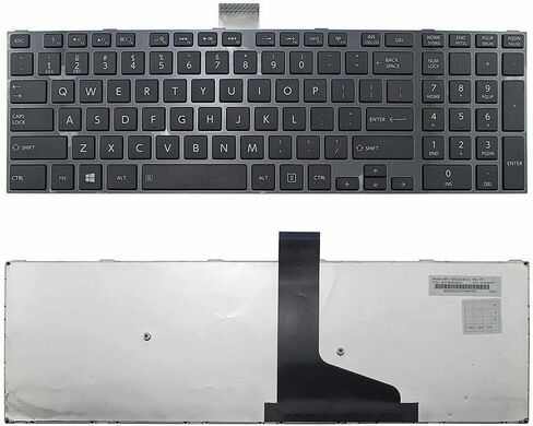 US Keyboard for Toshiba Satellite C70 C70D-A C75-A C70-A C75-B C75D C75D-B Pro C70 C70D C75 C75D-A Pro C70-A C70-A-13D C70-A-15K C70-A-16N C70-ABT2N12 C70-ASMBNX1 C70-AST2NX2 C70-AST3NX1 in Kuwait