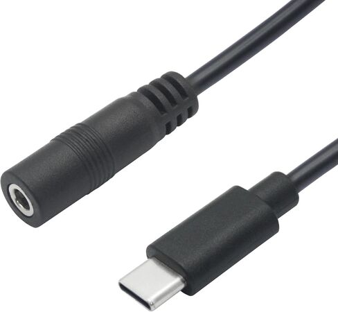 4 قطع قصيرة DC 5.5 مم × 2.1 مم إلى USB C سلك الطاقة 6 بوصة، DC 5521 ذكر إلى USB نوع C ذكر التوصيل 5 فولت 3A سلك تمديد كابل شحن الطاقة، للمروحة الصغيرة، مصباح السرير إلخ معدات USB من النوع C الأخرى in Saudi Arabia