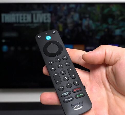 Replacement Voice-Remote-Control PRO for TV-Stick/TV Cube and Compatible with Insignia/Toshiba/Pioneer Fires Smart TVs in Saudi Arabia