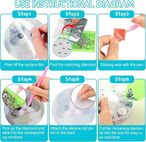 Diamond Coasters Art Painting Kit, 8pcs Diamond Cute Cat Art Coasters with Holder DIY Diamond Crafts Art Supplies for Adults Kids Beginners Beach House Decor (New Cat Style) in Saudi Arabia
