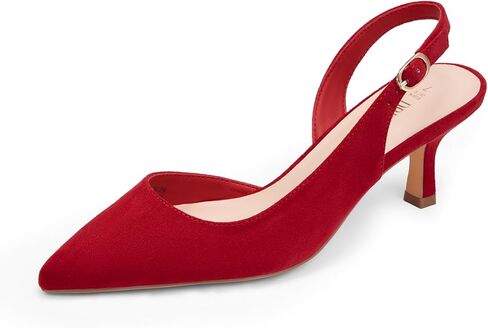 حلم أزواج المرأة هريرة الكعوب Slingback مغلق أشار تو مضخات منخفضة أحذية النساء حفل زفاف مثير فستان كاجوال أحذية in Saudi Arabia