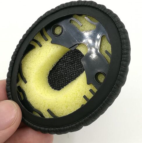 من أجل وسائد الأذن BOSE QC3، وسائد الأذن البديلة، وسائد الأذن المصنوعة من جلد البروتين الناعم، قطع غيار احترافية من إسفنج الذاكرة لسماعات Bose QuietComfort 3 (QC3) وOE1 - أسود in Kuwait