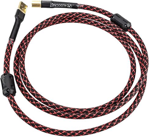 Tertullus HiFi USB 2.0 كابل USB A إلى USB B كابل صوت رقمي كابل صوتي (1 متر/3.28 قدم) in Saudi Arabia