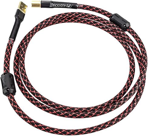 Tertullus HiFi USB 2.0 كابل USB A إلى USB B كابل صوت رقمي كابل صوتي (1 متر/3.28 قدم) in Saudi Arabia