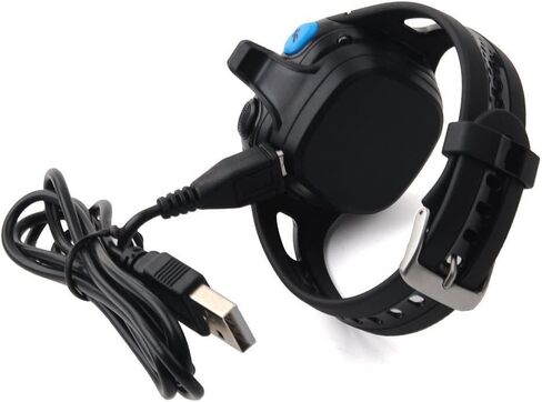 شاحن بديل لجهاز Forerunner 10/15 للنساء/الرجال - كابل شحن USB لشاحن البيانات لـ Garmin Forerunner 10/Garmin Forerunner 15 الحجم: صغير/كبير (كبير - أسود) in Saudi Arabia