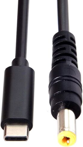 كابل إدخال تشينيانغ DC 5.5x2.5 مم إلى النوع C USB-C لأجهزة الكمبيوتر المحمول (5.5x2.5 مم إلى USB-c) in Saudi Arabia