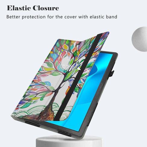 Compatible with Dell Latitude 7350 Detachable case,PU Leather Slim Folding Stand Cover for 11.5" Dell Latitude 7350 Detachable Tablet(Not Fit Other Tablet),Black in Kuwait