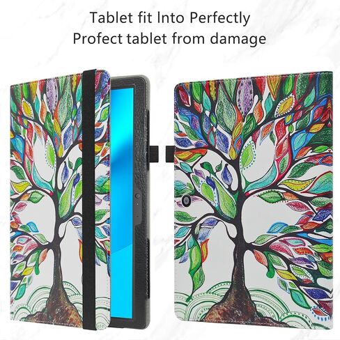 Compatible with Dell Latitude 7350 Detachable case,PU Leather Slim Folding Stand Cover for 11.5" Dell Latitude 7350 Detachable Tablet(Not Fit Other Tablet),Black in Kuwait