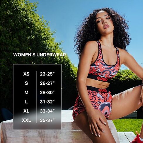 PSD Women's Benji Paisley Boy Shorts, Multi, M in Saudi Arabia