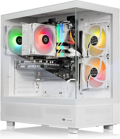 Thermaltake Vista i350 R4 Gaming Desktop (Intel® Core™ i5-13400F, ToughRam 16GB DDR4 3600MHz RGB Memory, NVIDIA® GeForce RTX™ 3050, 1TB NVMe M.2, WiFi, Windows 11) V27S-B76R-350-LCS in Saudi Arabia