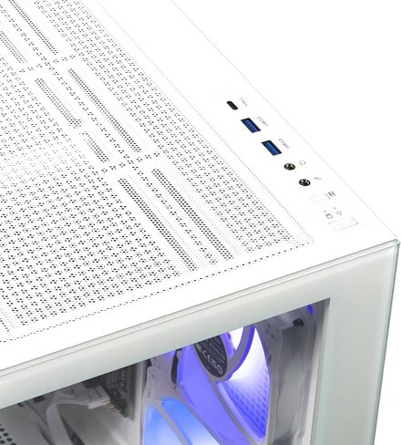 Thermaltake Vista i350 R4 Gaming Desktop (Intel® Core™ i5-13400F, ToughRam 16GB DDR4 3600MHz RGB Memory, NVIDIA® GeForce RTX™ 3050, 1TB NVMe M.2, WiFi, Windows 11) V27S-B76R-350-LCS in Saudi Arabia