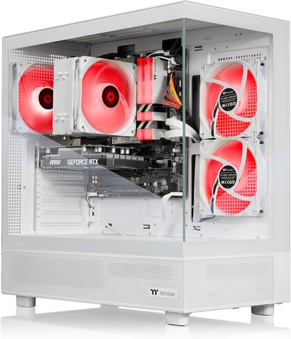 Thermaltake Vista i350 R4 Gaming Desktop (Intel® Core™ i5-13400F, ToughRam 16GB DDR4 3600MHz RGB Memory, NVIDIA® GeForce RTX™ 3050, 1TB NVMe M.2, WiFi, Windows 11) V27S-B76R-350-LCS in Saudi Arabia
