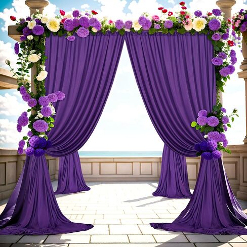 10x10 Black Backdrop Curtain for Parties, Wedding Wrinkle Free Black Photo Curtains,Backdrop Drapes Fabric Decoration for Graduation Baby Shower 5ft x 10ft,2 Panels in Saudi Arabia