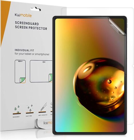 kwmobile Screen Protector Compatible with Lenovo Tab P12 Pro Screen Protector - 2X Anti-Reflective Matte Film for Tablet in Saudi Arabia
