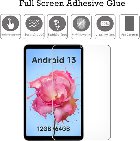 [2PACK 9H صلابة مضادة للخدش وخالية من الفقاعات وسهلة التركيب واقي شاشة من الزجاج المقسى لجهاز Alldocube iPlay 50 Mini/Alldocube iPlay 50 Mini Pro 8.4" اللوحي in Kuwait
