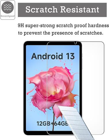 [2PACK 9H صلابة مضادة للخدش وخالية من الفقاعات وسهلة التركيب واقي شاشة من الزجاج المقسى لجهاز Alldocube iPlay 50 Mini/Alldocube iPlay 50 Mini Pro 8.4" اللوحي in Kuwait