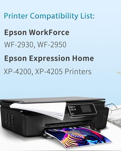 مجموعة خراطيش حبر LEMERO 232XL مُعاد تصنيعها لخرطوشة حبر Epson 232 232 XL T232 تعمل مع طابعة Epson Expression Home XP-4200 XP-4205 Workforce WF-2930 WF-2950 (5 عبوات) in Kuwait