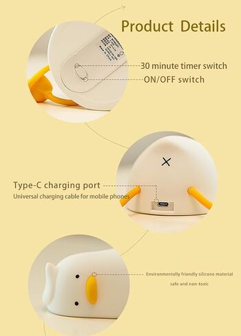 Rabbit Night Light for Kids,Cute Bunny Night Light,Rabbit Lamp Kids Lights for Bedroom,Dimmable Light up Bunny,LED Nursery Nightlight Rechargeable Touch Lamp for Breastfeeding in Saudi Arabia