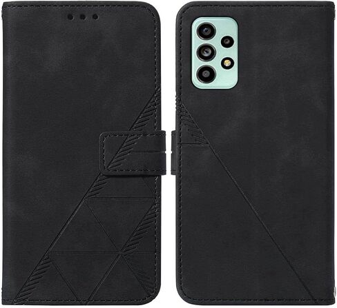 for Samsung A53 5G Case Wallet,[Kickstand][Wrist Strap][Card Holder Slots] A53 5G Phone Case,TPU Interior Protective PU Leather Flip Cover (Purple) in Kuwait