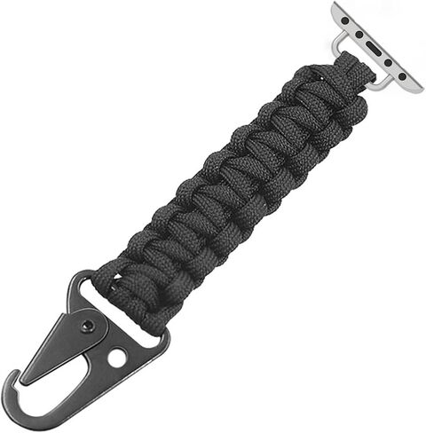 حزام الأنشطة الخارجية متوافق مع iWatch Bands Series Ultra 2 Ultra SE 9 8 6 5 4 3 2 1 Fob Tactic Clip Fob لسوار ساعة Apple 38 مم 40 مم 41 مم 42 مم 44 مم 45 مم 49 مم in Kuwait