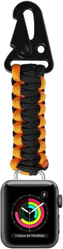 حزام الأنشطة الخارجية متوافق مع iWatch Bands Series Ultra 2 Ultra SE 9 8 6 5 4 3 2 1 Fob Tactic Clip Fob لسوار ساعة Apple 38 مم 40 مم 41 مم 42 مم 44 مم 45 مم 49 مم in Kuwait
