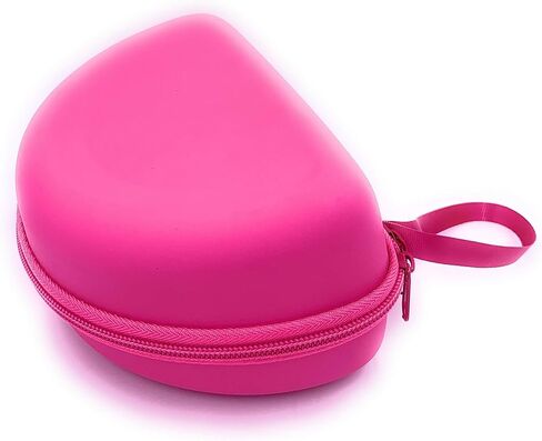 حقيبة حمل xcivi لسماعات eKids اللاسلكية بلوتوث المحمولة للأطفال للمدرسة والمنزل والسفر - حافظة فقط (وردي) in Kuwait