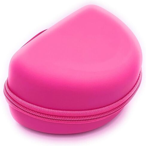 حقيبة حمل xcivi لسماعات eKids اللاسلكية بلوتوث المحمولة للأطفال للمدرسة والمنزل والسفر - حافظة فقط (وردي) in Kuwait