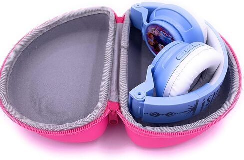 حقيبة حمل xcivi لسماعات eKids اللاسلكية بلوتوث المحمولة للأطفال للمدرسة والمنزل والسفر - حافظة فقط (وردي) in Kuwait