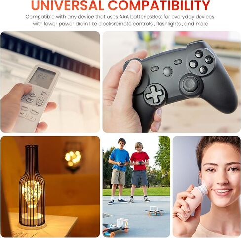 (20 حزمة) بطارية 1.2 فولت AA 1800 مللي أمبير Ni-MH قابلة للشحن للأجهزة عالية التصريف، شحن سريع in Kuwait