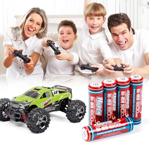 (20 حزمة) بطارية 1.2 فولت AA 1800 مللي أمبير Ni-MH قابلة للشحن للأجهزة عالية التصريف، شحن سريع in Kuwait