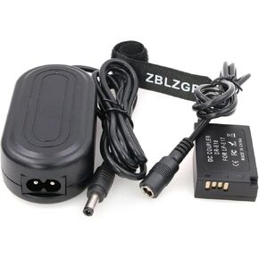 LP-E17 DR-E18 Dummy Battery AC Power Supply Adapter for Canon EOS Rebel SL2 SL3 RP T6i T6s T7i T8i 77D 200D 250D 750D 760D 800D 850D Kiss X8i X9i X10 Cameras (US Plug)