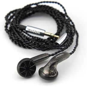 FAAEAL Snow-Lotus 1.0 HiFi Earphone 64 Ohm DIY Clear Detailed Balanced Sound Quality Music Earphones DJ Earphones (Snow-Lotus 1.0, Transparent)