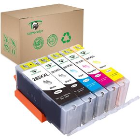 PGI-280XL CLI-281XL Ink Cartridges, Use with PIXMA TR8620 TR8520 TS9120 TR7520 TS6120 TS8120